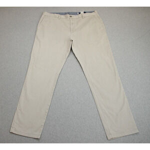 Vineyard Vines Pants Mens 38 x 32 Beige Straight Leg Stretch Chino